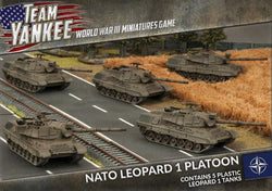 Team Yankee: NATO Leopard 1 Tank Platoon (ONLINE ORDER ONLY)