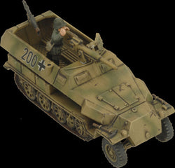 Flames of War: German SD KFZ 251 Half-Tracks (Mid War)