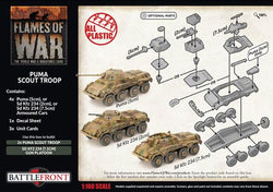 Flames of War: German Puma Scout Troop (Late War)