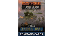 Flames of War: D-Day - American Command Cards (ONLINE ORDER ONLY)