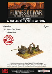 Flames of War: British Airborne 6pdr Anti-tank Platoon (Late War)