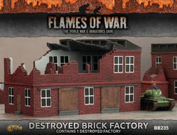 Flames of War: Destroyed Brick Factory (ONLINE ORDER ONLY)