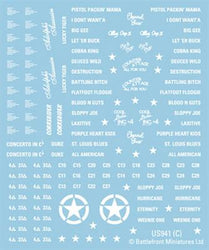 Flames of War: American Decals