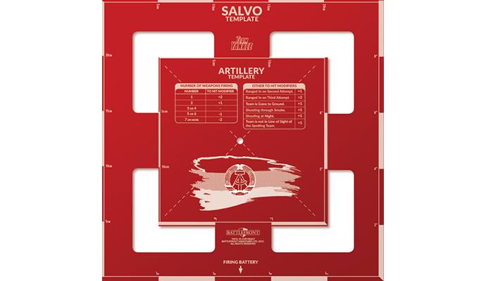 Team Yankee: Template - East German Edition (ONLINE ORDER ONLY)
