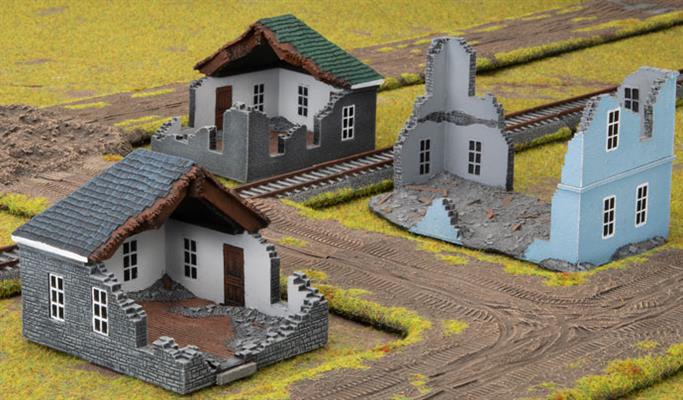 Battlefield in a Box: Ruined Building (ONLINE ORDER ONLY)