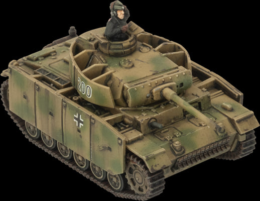 Flames of War: German Panzer III (Late) Tank Platoon (Mid War)