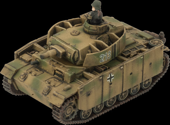 Flames of War: German Panzer III (Late) Tank Platoon (Mid War)