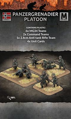 Flames of War: German Panzergrenadier Platoon (Mid War)