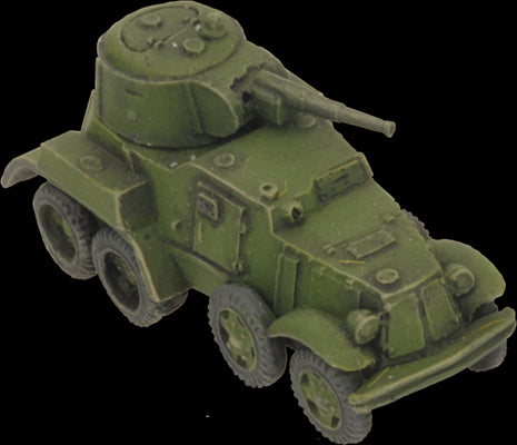 Flames of War: Soviet BA-10 Armoured Car Platoon (Mid War)