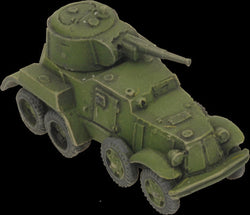 Flames of War: Soviet BA-10 Armoured Car Platoon (Mid War)
