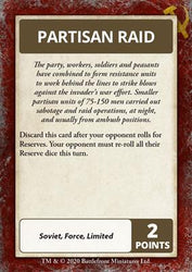 Flames of War: Bagration - Soviet Command Cards (ONLINE ORDER ONLY)