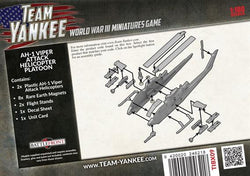 Team Yankee: AH-1 Viper Attack Helicopter Platoon (ONLINE ORDER ONLY)