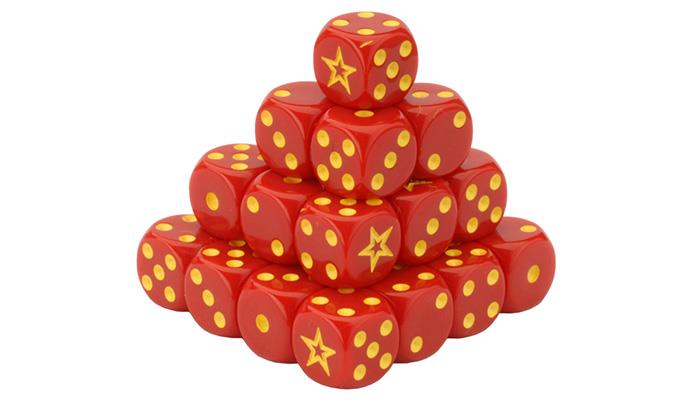 Team Yankee: Soviet Dice Set (ONLINE ORDER ONLY)