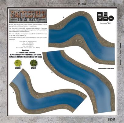 Battlefield in a Box: River Bends (ONLINE ORDER ONLY)