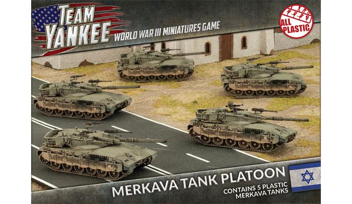 Team Yankee: Merkava Tank Platoon (ONLINE ORDER ONLY)