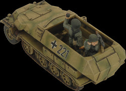 Flames of War: German SD KFZ 251 Half-Tracks (Mid War)