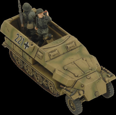 Flames of War: German SD KFZ 251 Half-Tracks (Mid War)