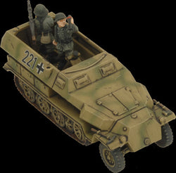 Flames of War: German SD KFZ 251 Half-Tracks (Mid War)