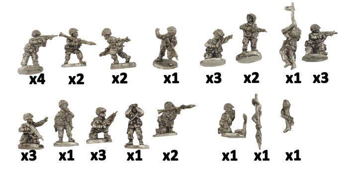 Team Yankee: Iranian Mechanised Infantry Platoon (ONLINE ORDER ONLY)