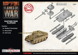 Flames of War: German Panther Tank Platoon (Late War)