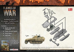 Flames of War: German Armoured Flame-Thrower Platoon (Mid War)