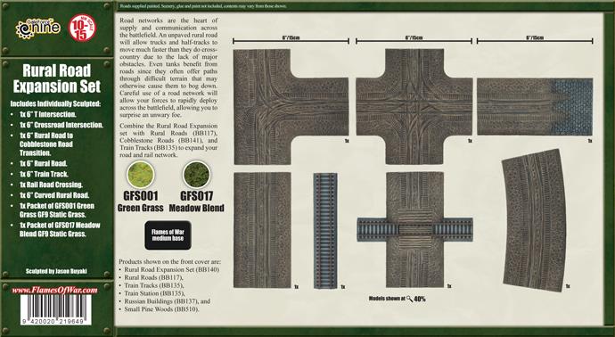 Flames of War: Rural Road Expansion Set