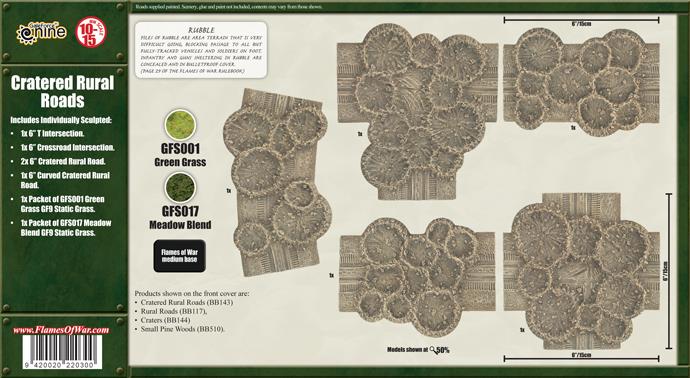 Flames of War: Cratered Rural Roads
