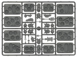 Flames of War: Soviet Plastic Bases - Rubble (ONLINE ORDER ONLY)