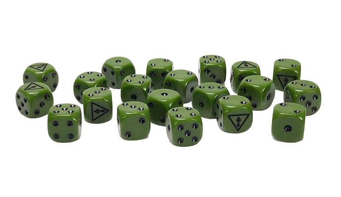 Team Yankee: Iraqi Dice Set (ONLINE ORDER ONLY)