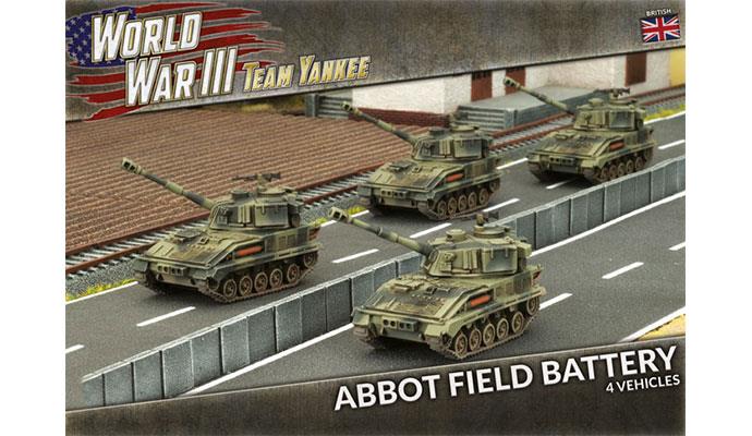 Team Yankee: British - Abbot Field Battery (ONLINE ORDER ONLY)