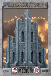Battlefield in a Box: Gothic Battlefields - Medium Corner Ruins (ONLINE ORDER ONLY)