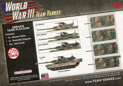 Team Yankee: Abrams Tank Platoon (ONLINE ORDER ONLY)