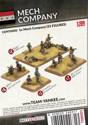 Team Yankee: Mech Company (ONLINE ORDER ONLY)