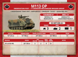 Team Yankee: Candian M113 Platoon (ONLINE ORDER ONLY)
