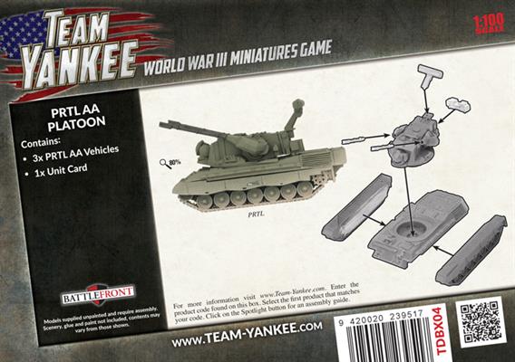 Team Yankee: PRTL AA Platoon (ONLINE ORDER ONLY)