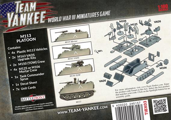 Team Yankee: Israeli M113 Platoon (ONLINE ORDER ONLY)