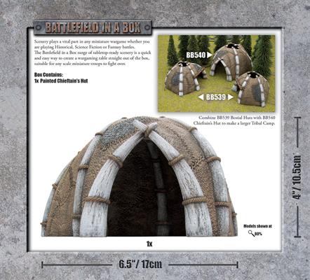 Battlefield in a Box: Chieftain's Hut (ONLINE ORDER ONLY)