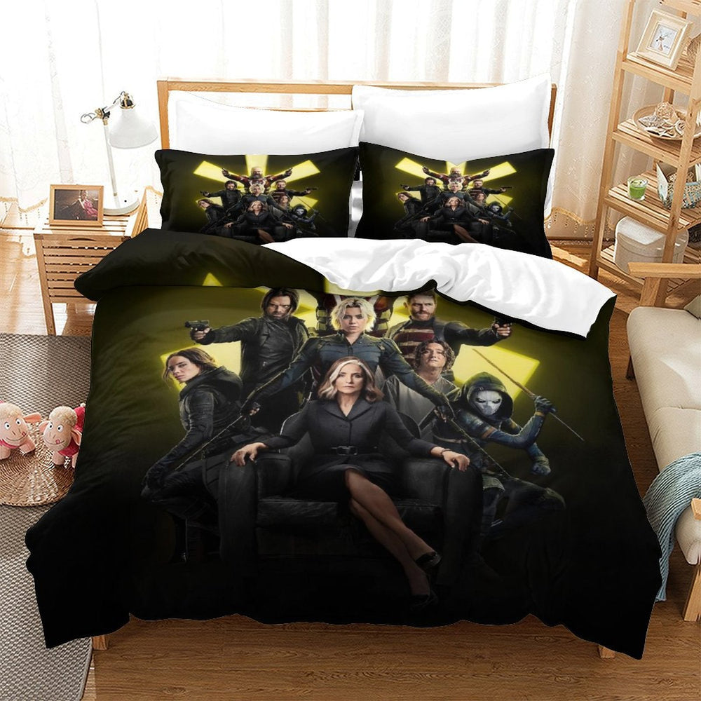 Thunderbolts Bedding Set Quilt Duvet Cover Without Filler (Online Order Only)