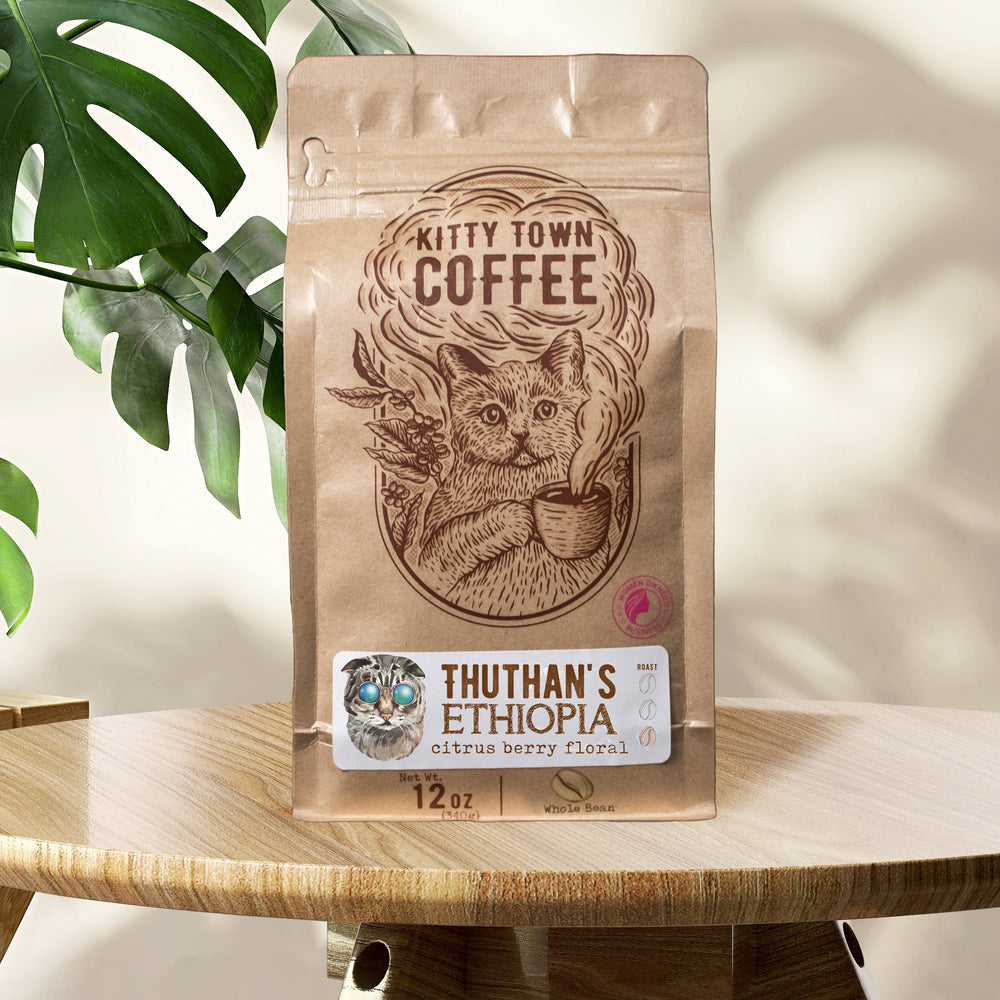 Thuthan's Ethiopia Sidamo: Light Roast Natural Process (ONLINE ORDER ONLY)