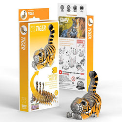 Tiger 3D Cardboard Model Kit Eugy (ONLINE ORDER ONLY)