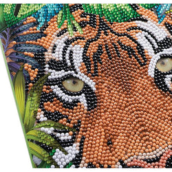 Tiger in the Forest Crystal Art Notebook Kit Craft Buddy (ONLINE ORDER ONLY)