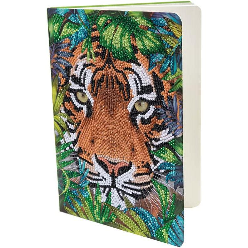 Tiger in the Forest Crystal Art Notebook Kit Craft Buddy (ONLINE ORDER ONLY)