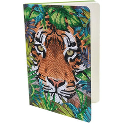 Tiger in the Forest Crystal Art Notebook Kit Craft Buddy (ONLINE ORDER ONLY)
