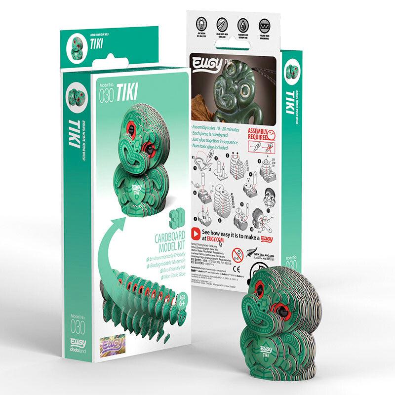 Tiki 3D Cardboard Model Kit Eugy (ONLINE ORDER ONLY)