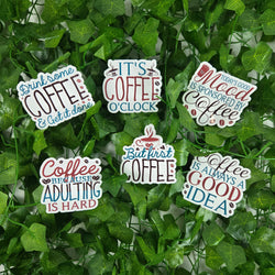 Time for Coffee Sticker (ONLINE ORDER ONLY)