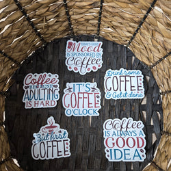 Time for Coffee Sticker (ONLINE ORDER ONLY)