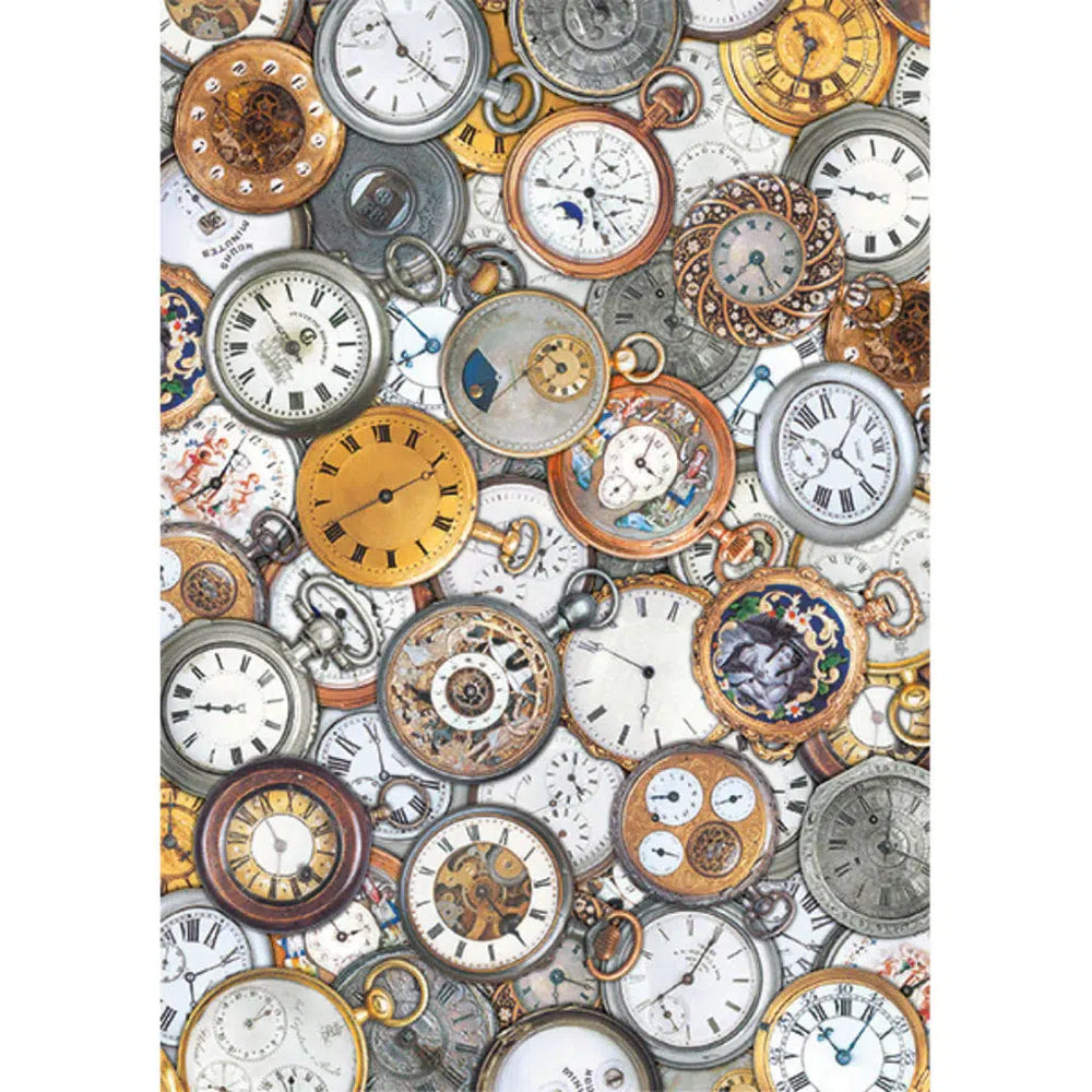 Timepieces 1000 Piece Jigsaw Puzzle Piatnik (ONLINE ORDER ONLY)
