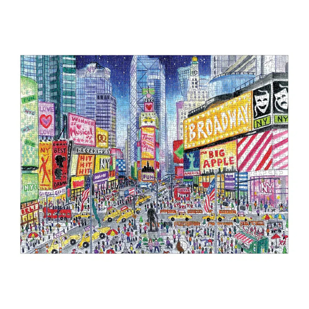 Times Square 1000 Piece Jigsaw Puzzle Galison (ONLINE ORDER ONLY)