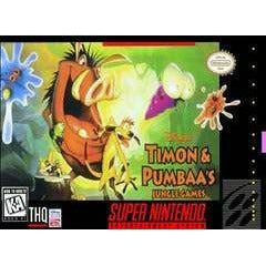 Timon And Pumbaa Jungle Games - Super Nintendo - (LOOSE) (Online Order Only)