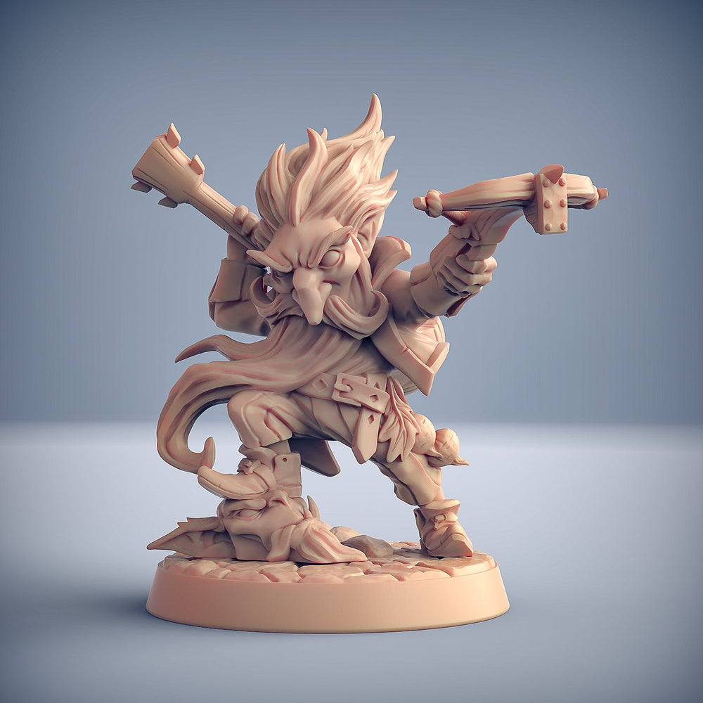 3D Printed Artisan Guild Beetroot Gnomes Set 28mm 32mm (Online Only)